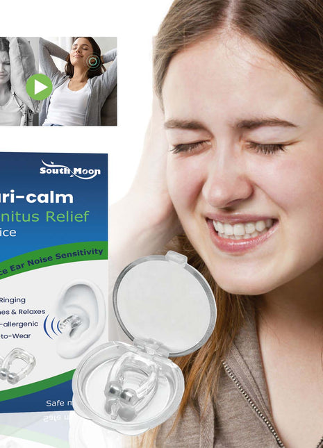 Auri-calm Tinnitus Relief Device, Relieve Ear Pain Tinnitus And Ear Discomfort Ear Massage Care Ear Clips