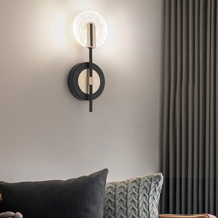 Rotatable Modern LED Bedroom Headboard Wall Lamp