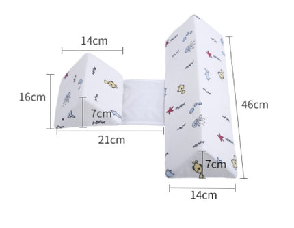 Baby pillow, side pillow, infant sleeping position positioning
