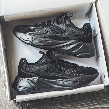 Men'S Breathable Mesh Sports Shoes  Stylish Low-Top Casual Sneakers with Lightweight Lace-Up Design,