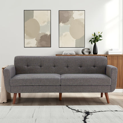 Modern Loveseat, Button Tufted Accent Sofa, Small Couch, A Top Choice for Christmas Gifts for Living Room