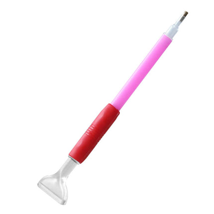 Illuminated lighting point drill pen