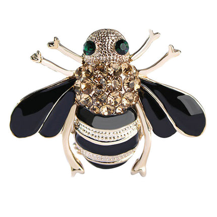 Cute bee brooch cardigan pin