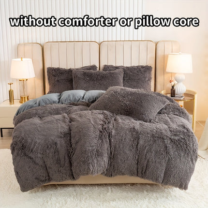 Duvet Cover Set, Winter Bedding, Machine Washable, Zipper Closure