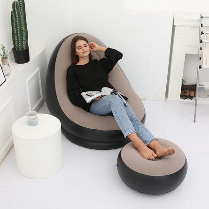 Lazy Bean Bag with Inflatable Folding Sofa