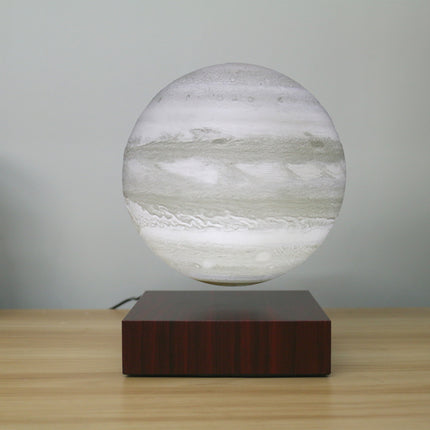 Levitating Earth Jupiter Lamp Magnetic Floating LED Night Light
