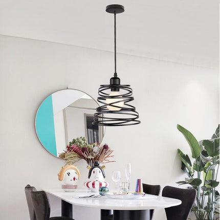Spring Chandelier Bedroom Lamp In The Living Room