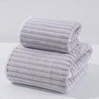 Candy plush gray / Bath towel 70*140cm