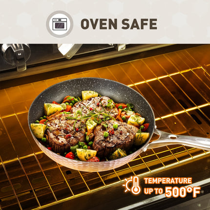 14pcs Pots And Pans Set Nonstick, Aluminum Nonstick Ceramic Cookware Set  Lids,