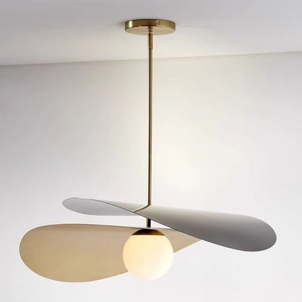 Nordic Creative Personalized Art Light Luxury Designer Atmospheric Straw Hat Chandelier