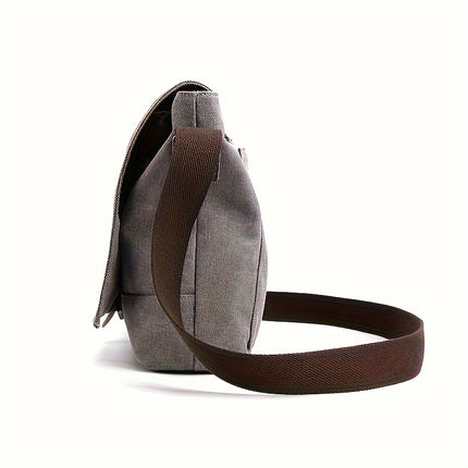 Fashionable casual shoulder bags, Men's bags, simple and classic messenger bags,