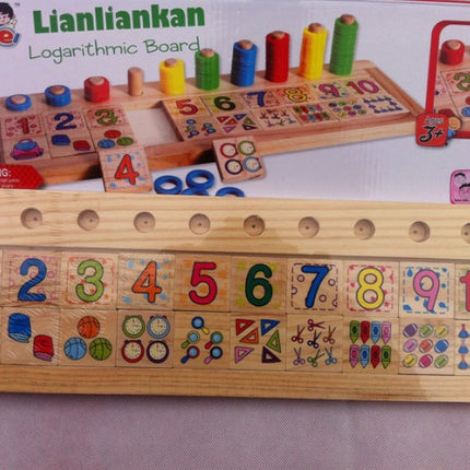 Montessori teaching log board