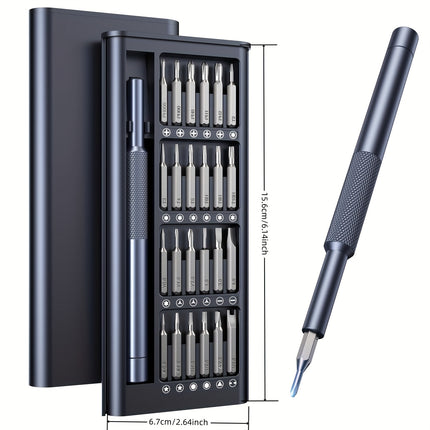 25-in-1 Small Precision Screwdriver Set, Professional Magnetic Mini Repair Tool Kit for Phone, Computer
