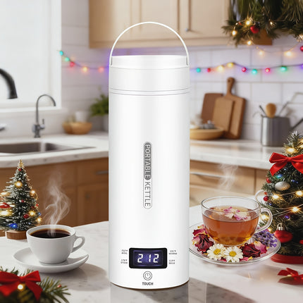 Travel Electric Kettle Portable Small Mini Tea Coffee Kettle Water Boiler, Water Heater