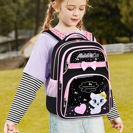 Lightweight Backpacks for Girls in Grades One to Six, Ages 6-12, Popular Among Kids