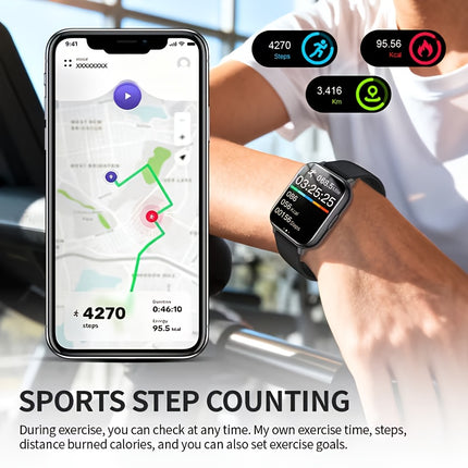 Wireless Call/Text, Multiple Sports Modes, Remote Camera Control, Fitness Tracker