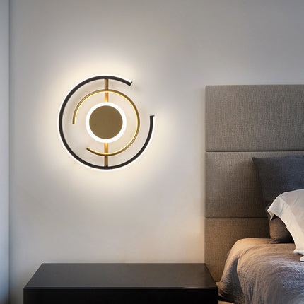 Modern Led Corridor Aisle Hallway Lamp Bedroom Bedside Wall Lamp
