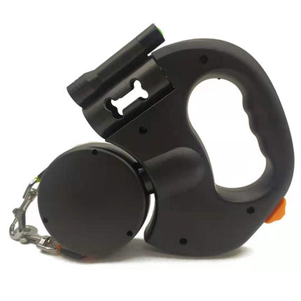 Retractable Dog Leash For Small Dogs Reflective Dual Pet Leash Lead 360