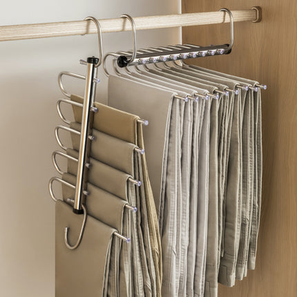 Stainless Steel Folding Pant Rack