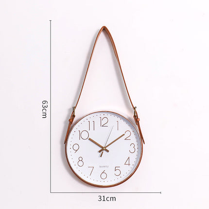 Mute wall decoration wall clock