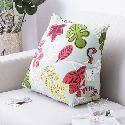 Japanese Style Cotton Canvas Pillow Cartoon Backrest