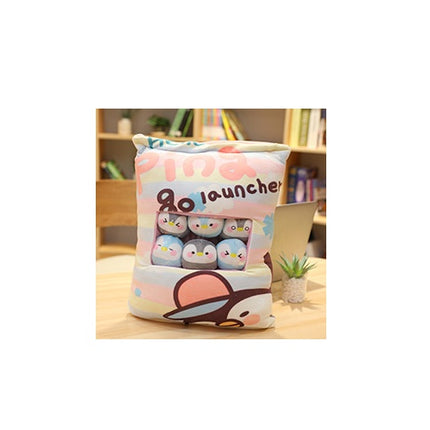A Large Bag Of Corner Creature Series Doll Snack Pillow