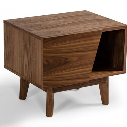 24" Wood One Drawer Nightstand