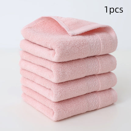 Plain Pure Cotton Hand Towel Household Face Towel Soft And Absorbent