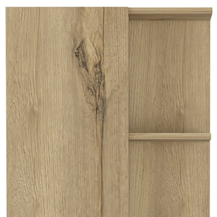 62" Oak Wood Pantry Or Storage Closet