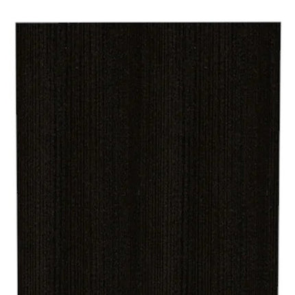 47" Black Wood Pantry Or Storage Closet