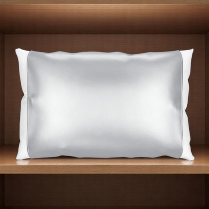 Silver Silk Open Ended Pillowcase