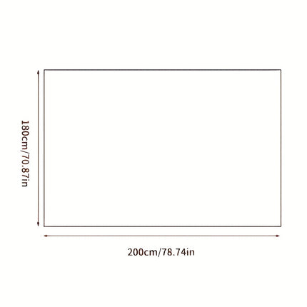 1pc Silver-Gray High-Density Balcony Tatami Mat High Rebound, Multi-Scene Suitable, Polyester Woven Fabric,