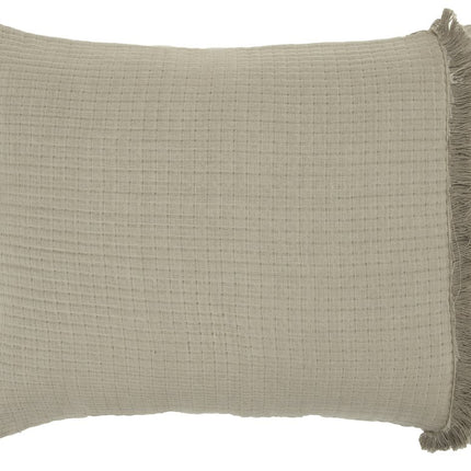 Natural Checkered King Quilt