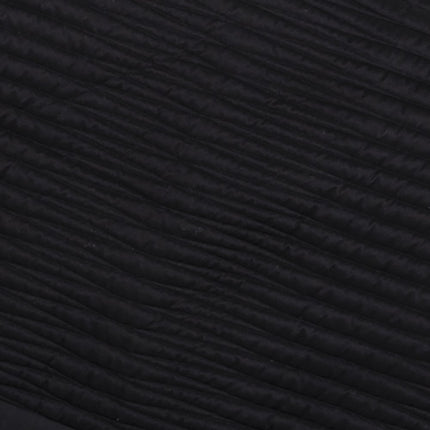 Black Geometric Queen Quilt