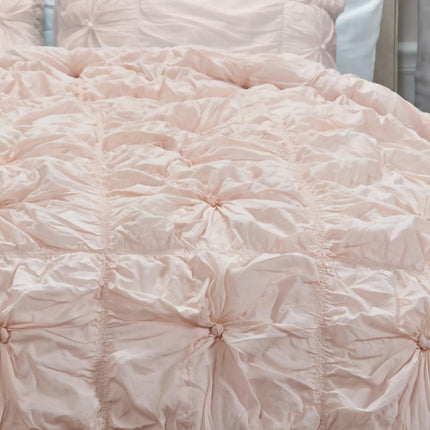 Pink Queen Cotton Blend Washable Polyester Down Alternative Comforter Set