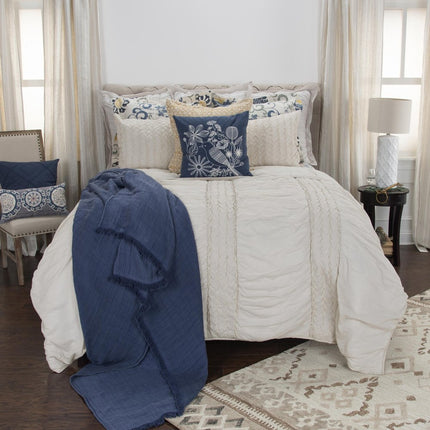 Ivory Geometric Quilt