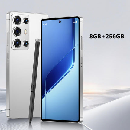 2025 New HD Large Display Smartphone, Multi-function Unlocked Phone, 8+256GB, Front And Rear