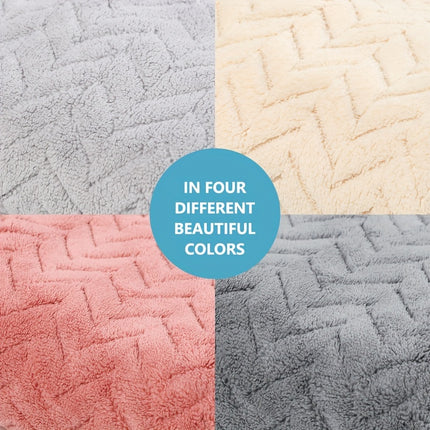 4 Pieces Super Soft Deluxe Towel Set, 35x75 cm Highly Absorbent, Colorfast,