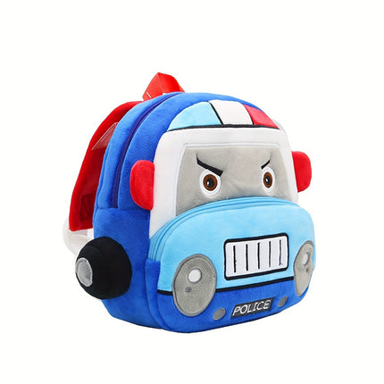 1pc Boy's And Girl's Small Backpack, Soft Lightweight And Cute Plush Backpack,