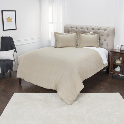 Stone King Linen Dry Clean Only Polyester Down Alternative Comforter