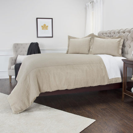 Stone Queen Linen Dry Clean Only Polyester Down Alternative Comforter