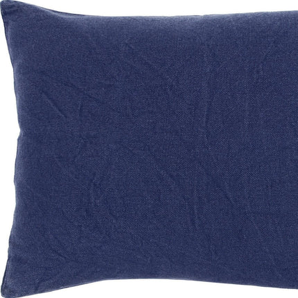 Indigo King Cotton Washable Polyester Duvet Cover Set With Two Shams