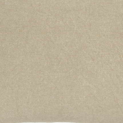 Natural Queen Cotton Washable Polyester Duvet Cover Set With Two Shams