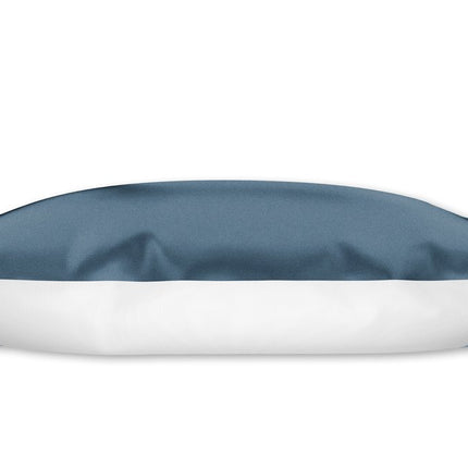 Blue Silk Open Ended Pillowcase