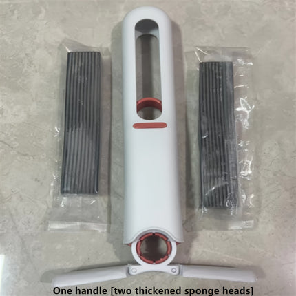 Extendable, Wet & Dry Use, Rotatable Head for Kitchen, Living Room, Bathroom, Car Glass