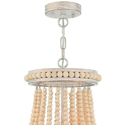 Gold And White Candle Style Three Light Metal Dimmable Chandelier