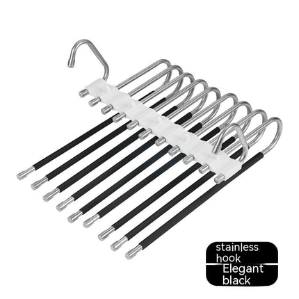 Retractable Multifunctional Stainless Steel Folding Coat Hanger