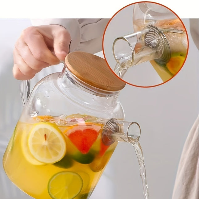 Teapot Featuring an Infuser – Can Be Reused, Safe for Microwave Use, – Recyclable