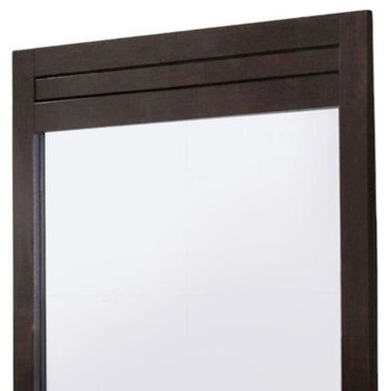 Mahogany Rectangle Dresser Mirror