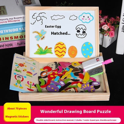 Children's Educational Toys Magnetic Puzzle